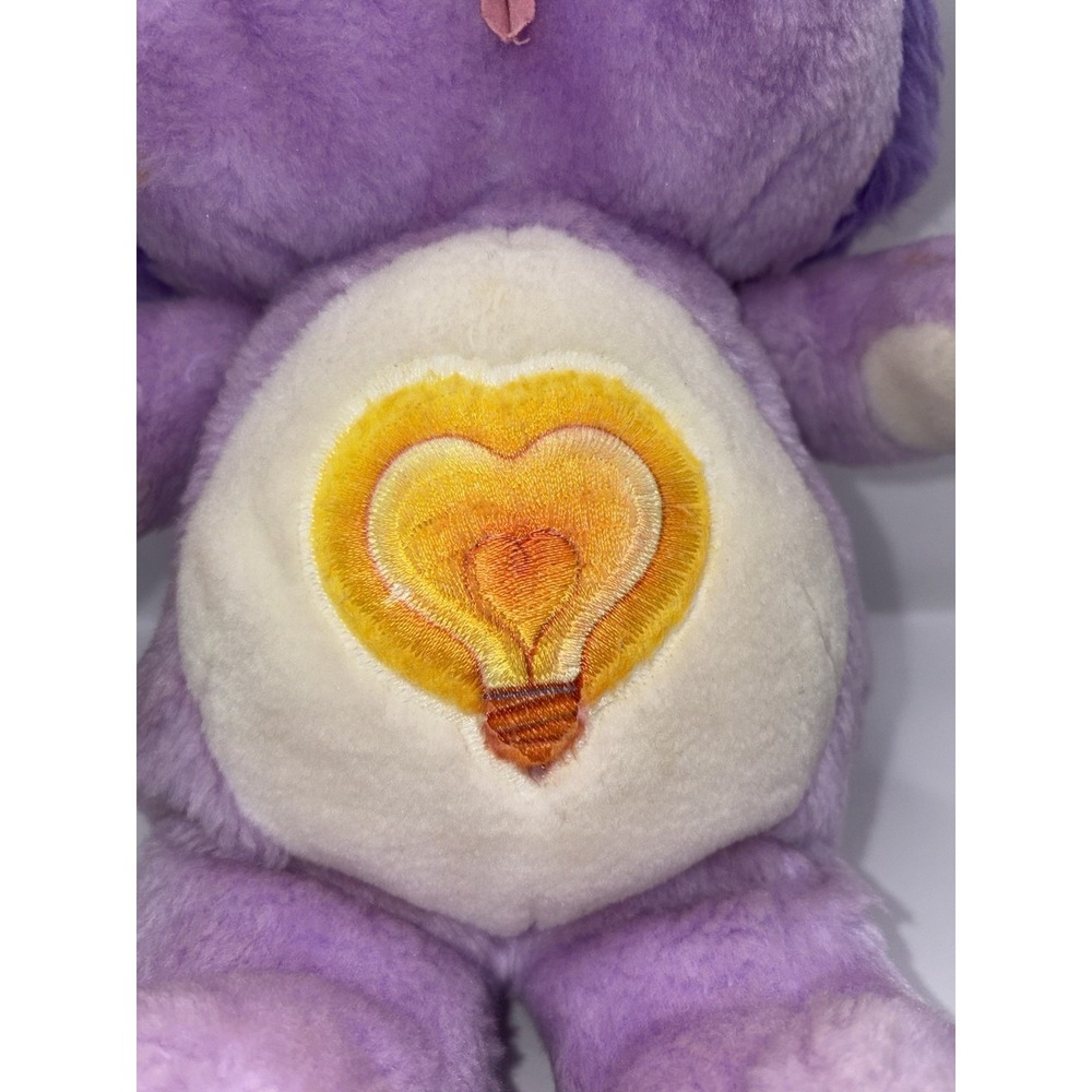 Vintage 1984 Kenner Care Bear Cousins Bright Heart Raccoon 13" Plush - Picture 3 of 16
